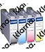 SecondLife Cartridge Second Life Multipack Brother 1000 BK, C, M en Y