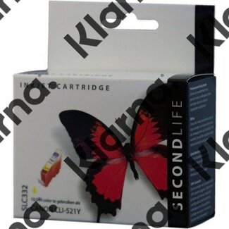 SecondLife Cartridge Second Life Canon CLI 521Y