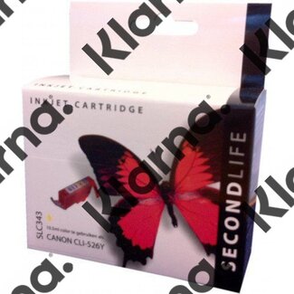 SecondLife Cartridge Second Life Canon CLI 526Y