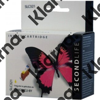 SecondLife Cartridge Second Life Canon CLI 8 Y