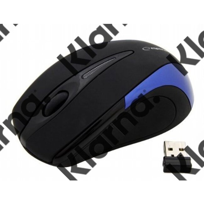 Esperanza Wireless Optical Mouse + Nano receiver Blue