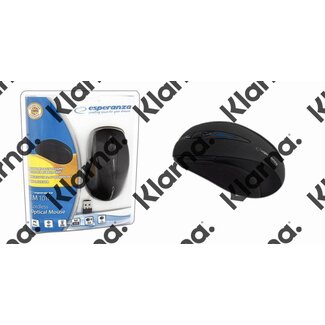 Esperanza Wireless Optical Mouse + Nano receiver Black