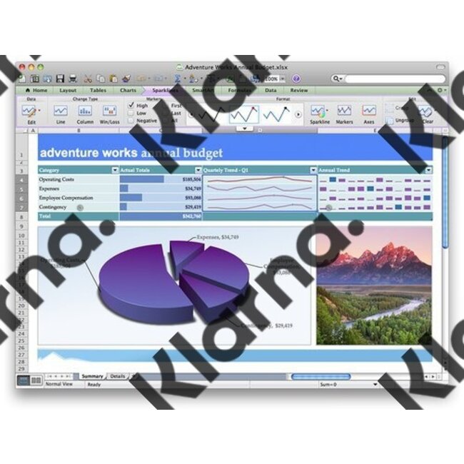 Microsoft MS Office Home en Student MAC 2011 Thuisgebruik en Studenten