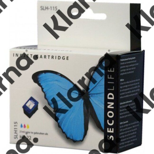 SecondLife Cartridge Second Life HP22 XL