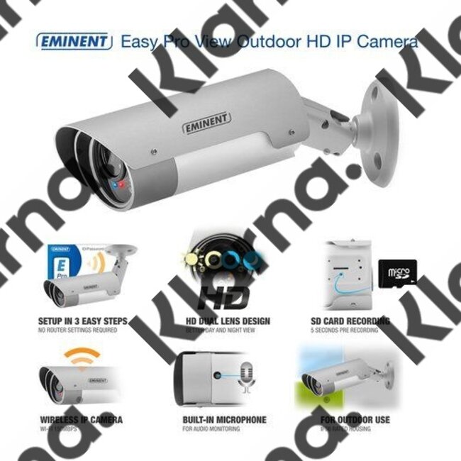 Eminent EM6260 bewakingscamera