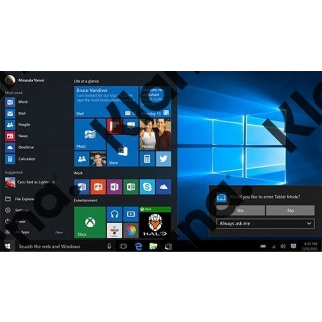 Microsoft Windows 10 Pro