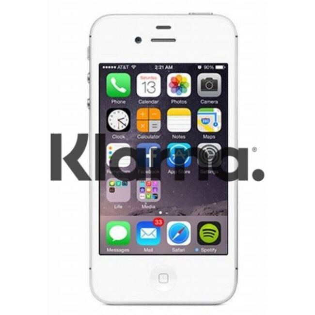 Apple IPhone 4S / 16GB /  White / iOS8 / RSILVER