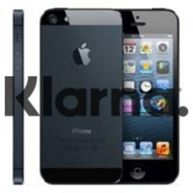 Apple IPhone 5 / 16GB /  BLACK  / iOS8.1 / RBRONSE (refurbished)