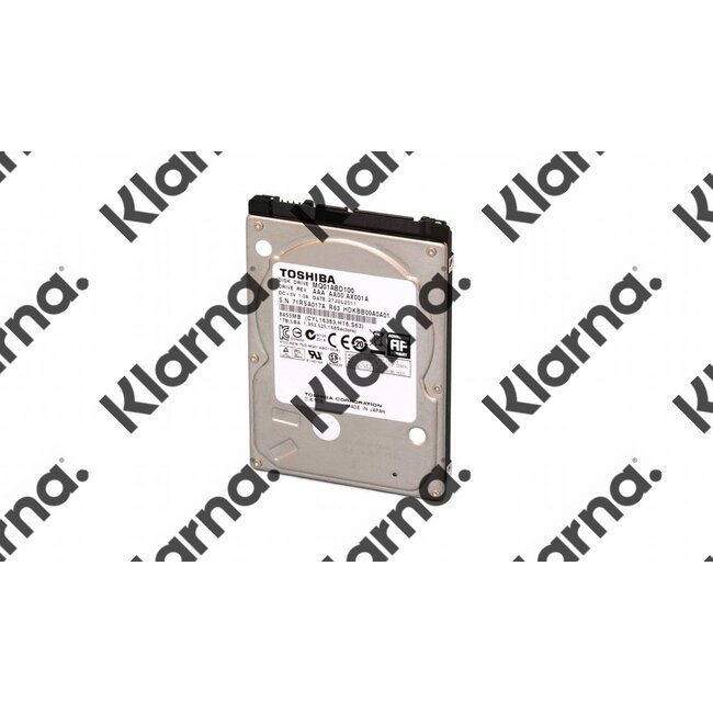 Toshiba HDD  1TB S-ATA - 5400 RPM - 2.5inch