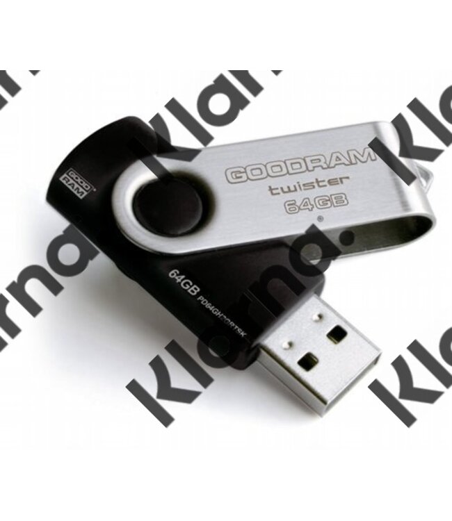 Goodram Storage  Flashdrive 'Twister' 64GB USB3.0 Black