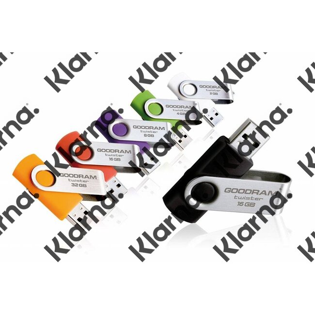 Goodram Storage  Flashdrive 'Twister' 8GB USB3.0 Black