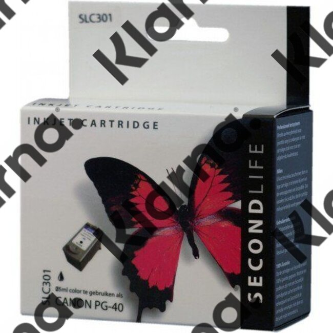 SecondLife Cartridge Second Life Canon PG40