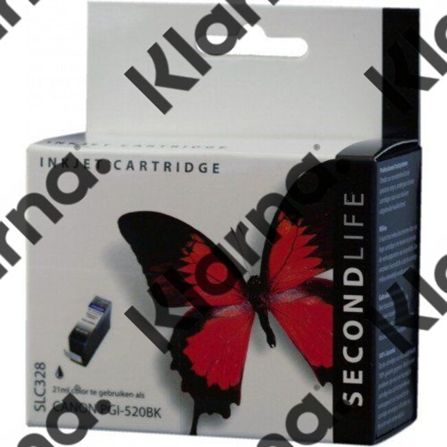 SecondLife Cartridge Second Life Canon PGI-520BK