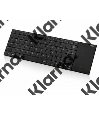 Rapoo 2.4GHz Ultra-slim Keyboard + touchpad - black