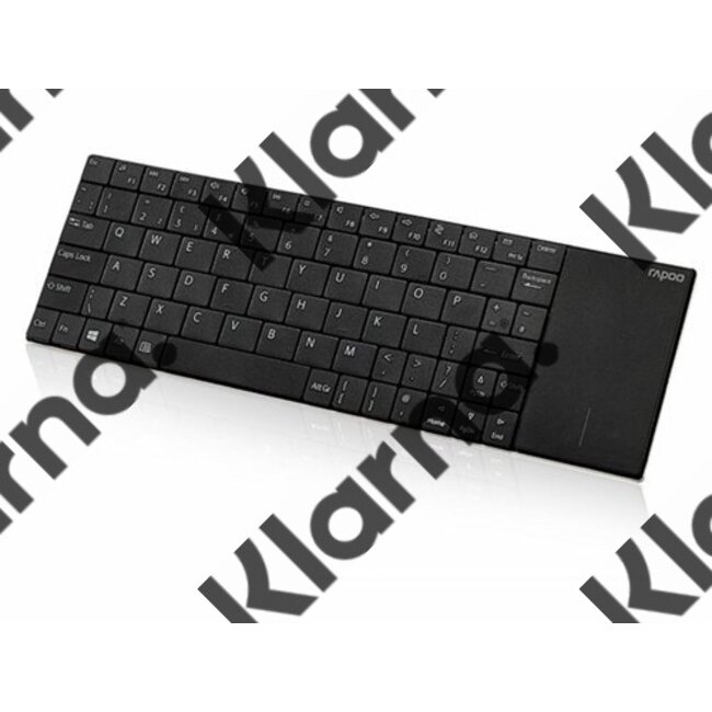 Rapoo 2.4GHz Ultra-slim Keyboard + touchpad - black