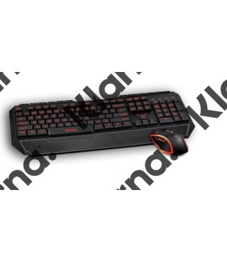 Rapoo Wired Gaming Keyboard Backlit + 500-3000 dpi optical m