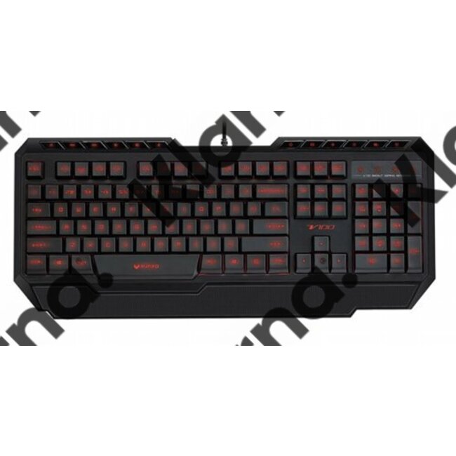 Rapoo Wired Gaming Keyboard Backlit + 500-3000 dpi optical m