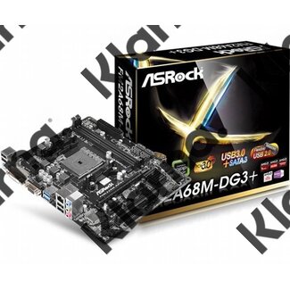 Asrock FM2A68M-DG3+  FM2 / DVI  / HDMI / USB3.0 / M-ATX