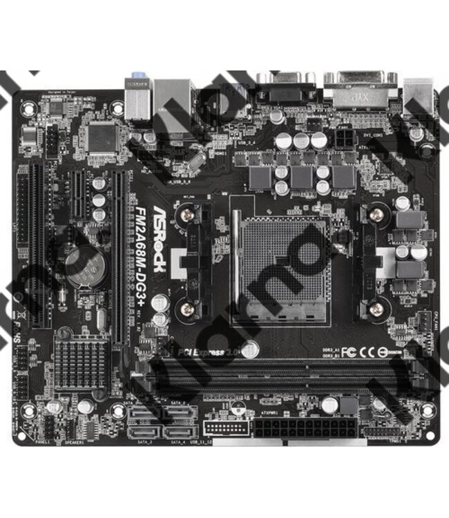 Asrock MB  FM2A68M-DG3+  FM2 / DVI  / VGA / USB3.0 / M-ATX