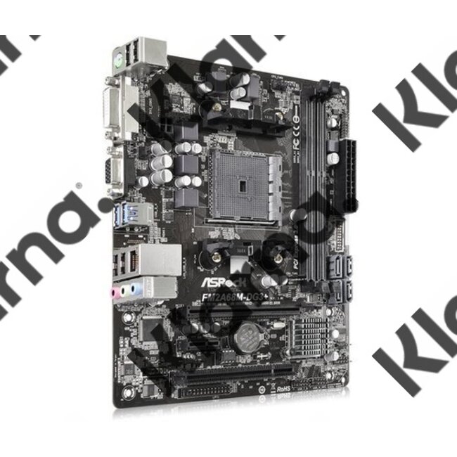 Asrock MB  FM2A68M-DG3+  FM2 / DVI  / HDMI / USB3.0 / M-ATX