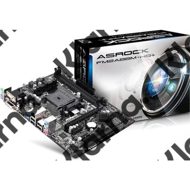 Asrock MB  FM2A88M-HD+ FM2 / DVI  / HDMI / USB3.0 / M-ATX