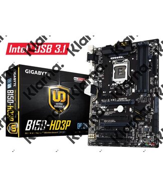 Gigabyte B150 S1151 / 4 x DDR4 / HDMI / USB3.0 / ATX moederbord
