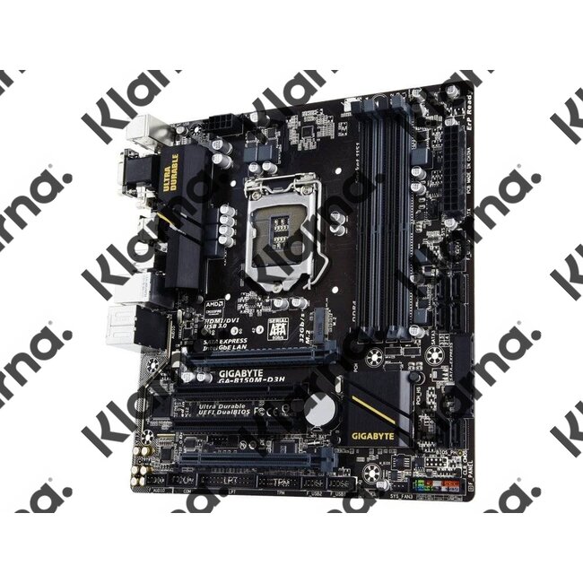 Gigabyte MB  GA-B150M-D3H S1151 / 4 x DDR4 / USB3.0 / HDMI