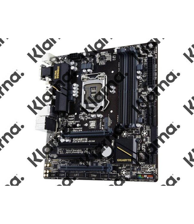 Gigabyte MB  GA-B150M-D3H S1151 / 4 x DDR4 / USB3.0 / HDMI
