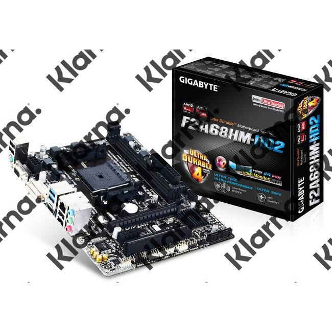 Gigabyte MB  GA-F2A68HM-HD2 / FM2 / HDMI / USB3.0 / M- ATX
