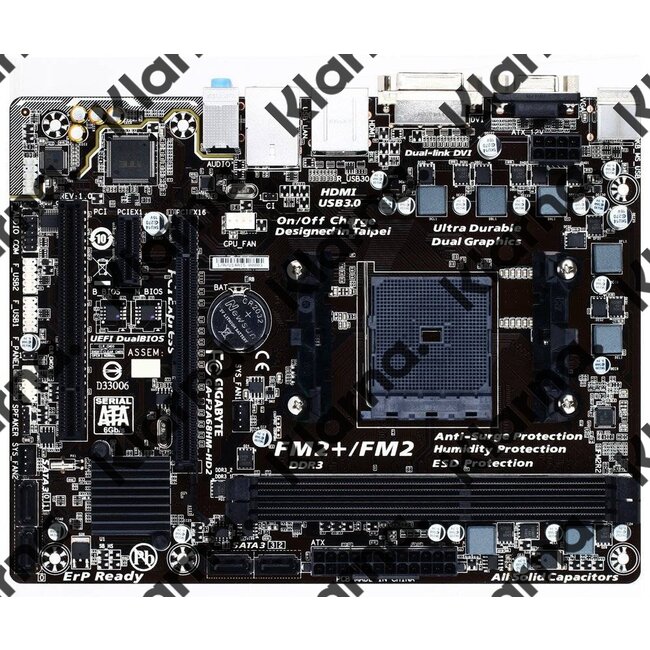 Gigabyte MB  GA-F2A68HM-HD2 / FM2 / HDMI / USB3.0 / M- ATX