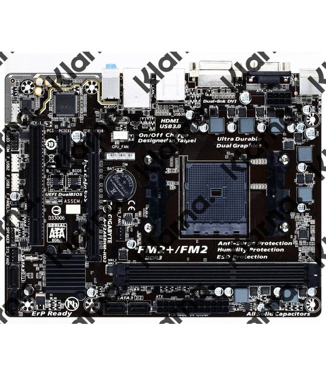 Gigabyte MB  GA-F2A68HM-HD2 / FM2 / HDMI / USB3.0 / M- ATX