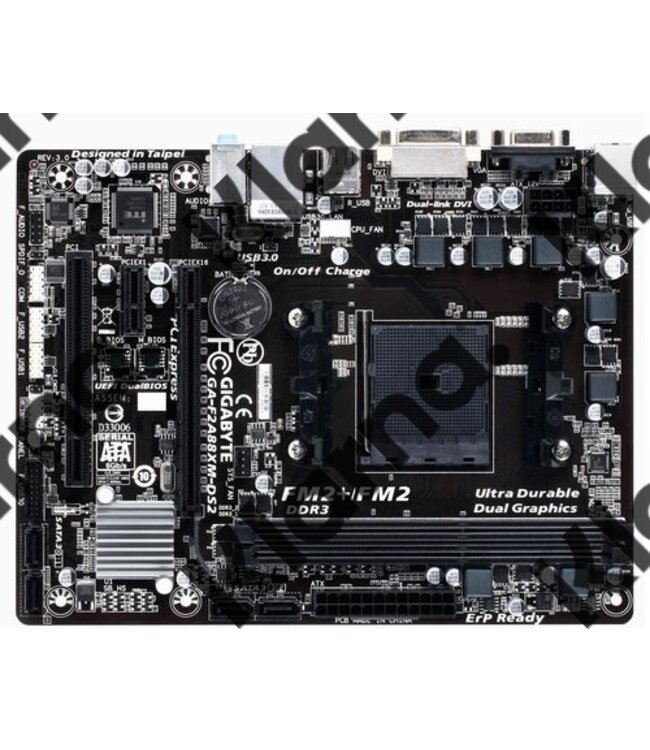 Gigabyte MB  GA-F2A88XM-DS2 / FM2 / DVI  / USB3.0 / M- ATX