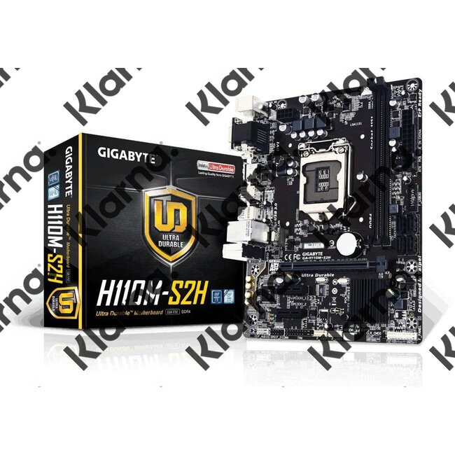 Gigabyte MB  GA-H110M-S2H  S1151 / 2 x DDR4 / USB3.0 / HDMI