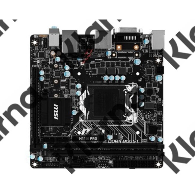 MSI MB  H110I-PRO 1151 / 2 x DDR4 / HDMI / USB3.0 / Mini -ITX