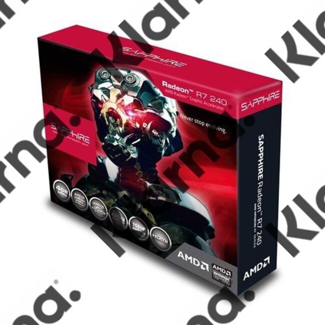 Sapphire VGA  AMD Radeon R7 240 / 4GB /  DDR3 / HDMI