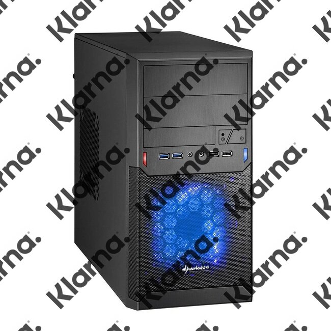 Sharkoon Case MA-M1000 Zwart Mini tower