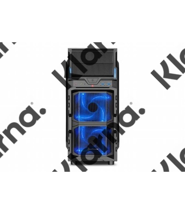 Sharkoon Case VG5-W / ATX / Micro-ATX / 3.0 USB / BLUE