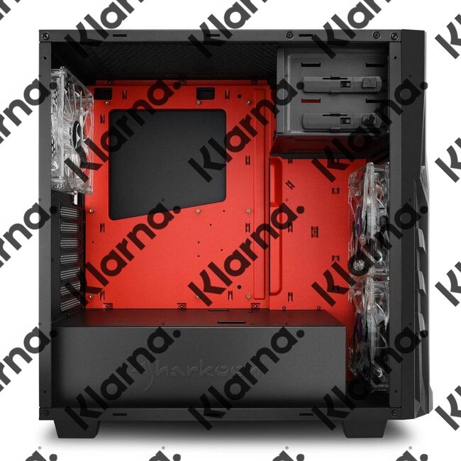Sharkoon Case DG7000 / ATX / USB 3.0 / RED