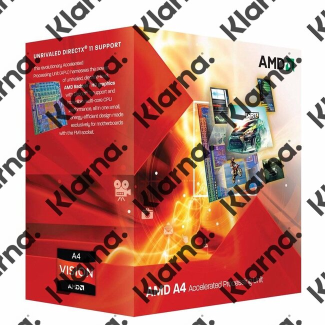 AMD ® APU X2 3400 2.7Ghz Socket FM1 / Gpu Radeon HD6410D