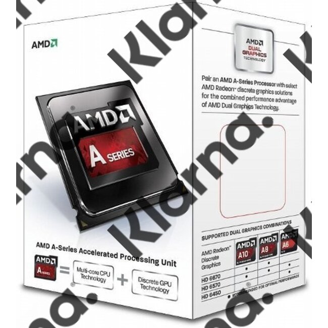 AMD ® Dual Core A4-4020 / 3.2Ghz - 3.4Ghz / Turbo FM2 BOX