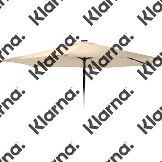 Ambiance Parasol met verlichting - 270cm - creme
