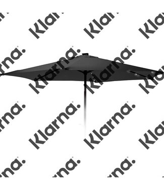Ambiance Parasol met verlichting - 270cm - antraciet