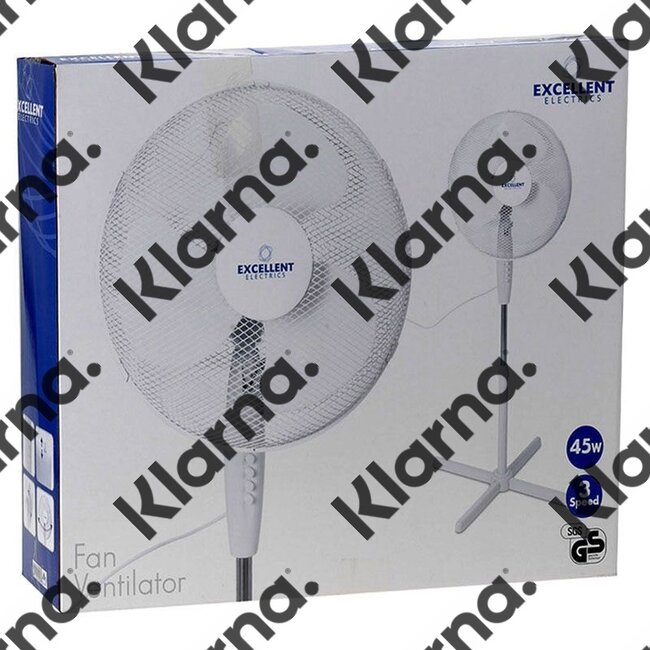 Excellent Electrics Staande ventilator - 40cm - 45W