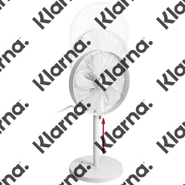 Excellent Electrics Statiefventilator - robuust en krachtig - wit