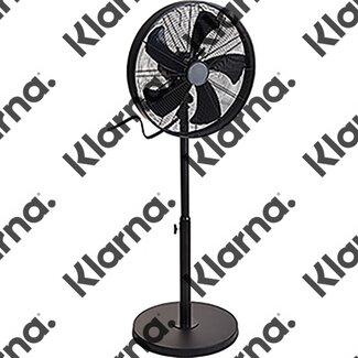 Excellent Electrics Statiefventilator - robuust en krachtig - zwart