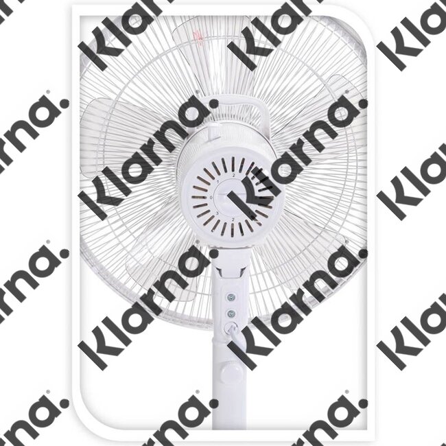 Excellent Electrics Staande ventilator - metaal - 3 standen