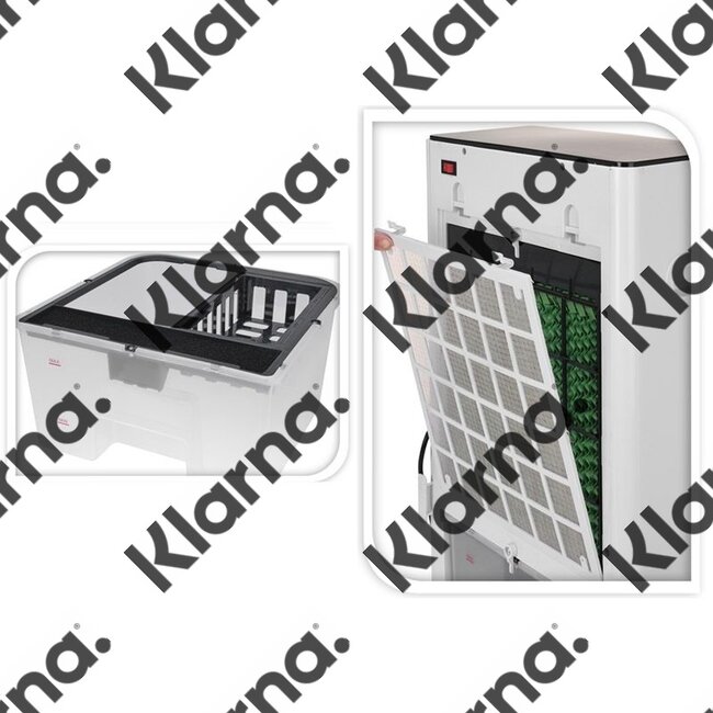 Excellent Electrics Luxe Aircooler 8 liter - met Heater