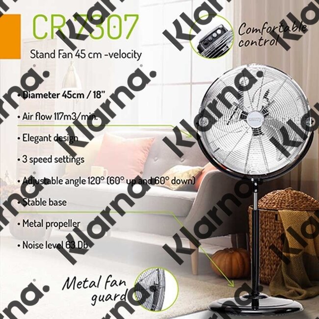 Camry CR7307- Statiefventilator