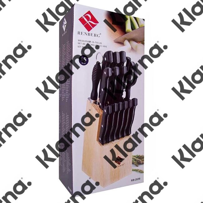 Renberg Messenblok 15 delig