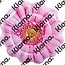 Intex Luchtbed Pink Daisy - 142cm
